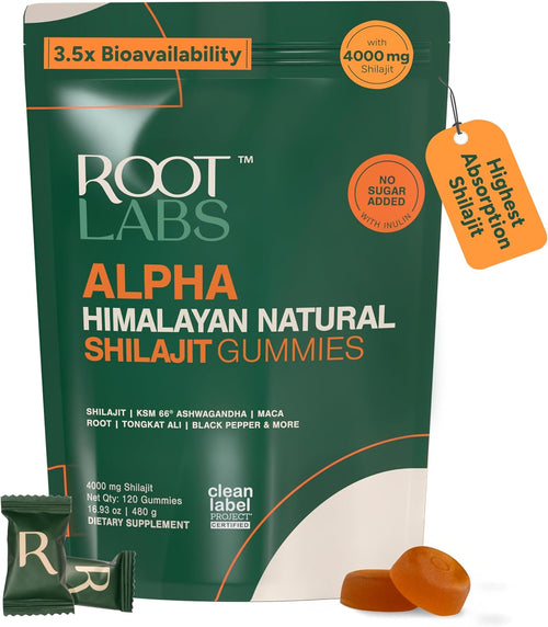 ROOT LABS 10-in-1 Alpha Shilajit Gummies